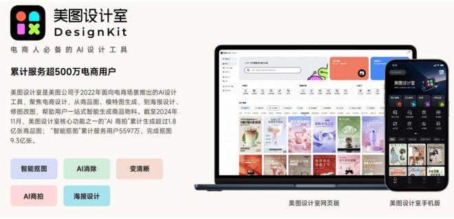 2025电商新势力：我是个电商小白不会PS有什么AI软件推荐？（有什么工具？）这五款神器助你轻松破局(图1)