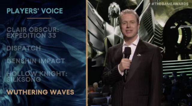 从广州天河出发中国原创游戏IP闪耀世界舞台！《鸣潮》斩获“游戏界奥斯卡”大奖