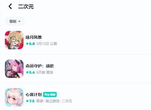 2024最新二次元手游盘点(图2)